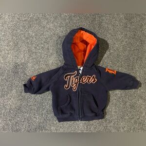 Detroit Tigers Baby zip up  Hoodie 3-6mo